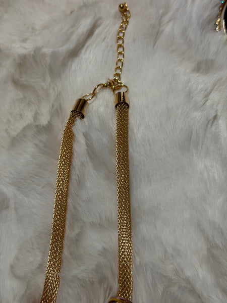 Pretty in Pink Statement Necklace