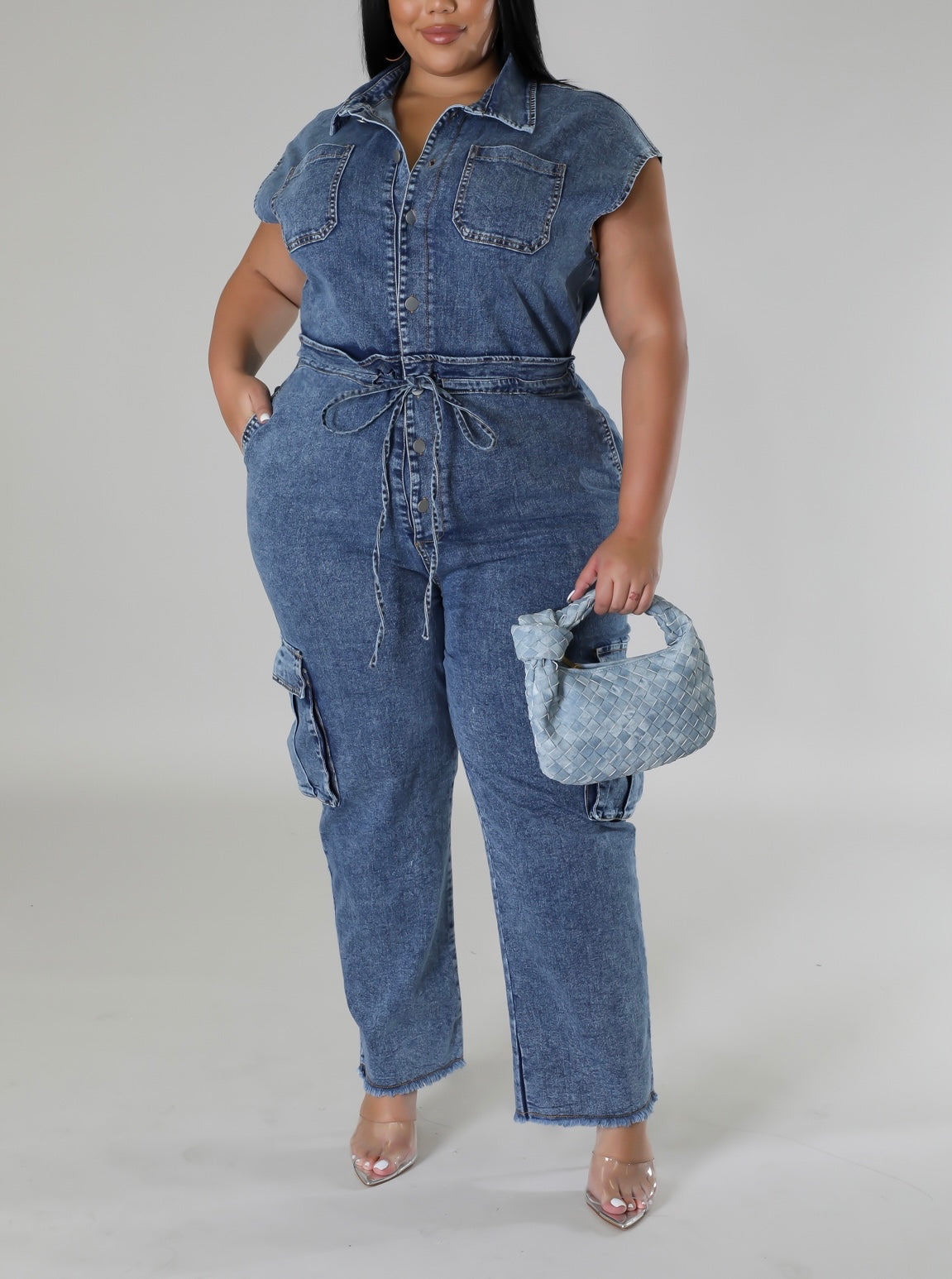 Pretty in Denim Jumpsuit