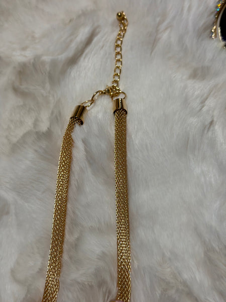 Pretty in Pink Statement Necklace