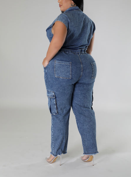 Pretty in Denim Jumpsuit